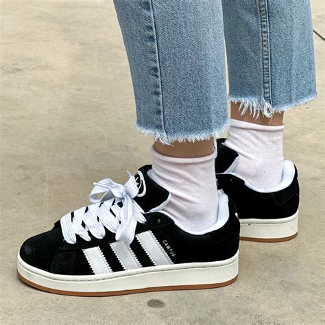 adidas campus zwart.|adidas campus 00s full black.